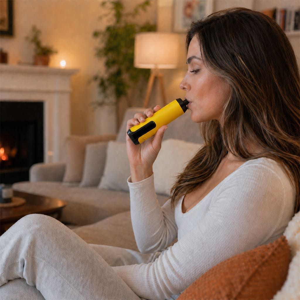 Wie lange hält eine RandM Tornado Vape?