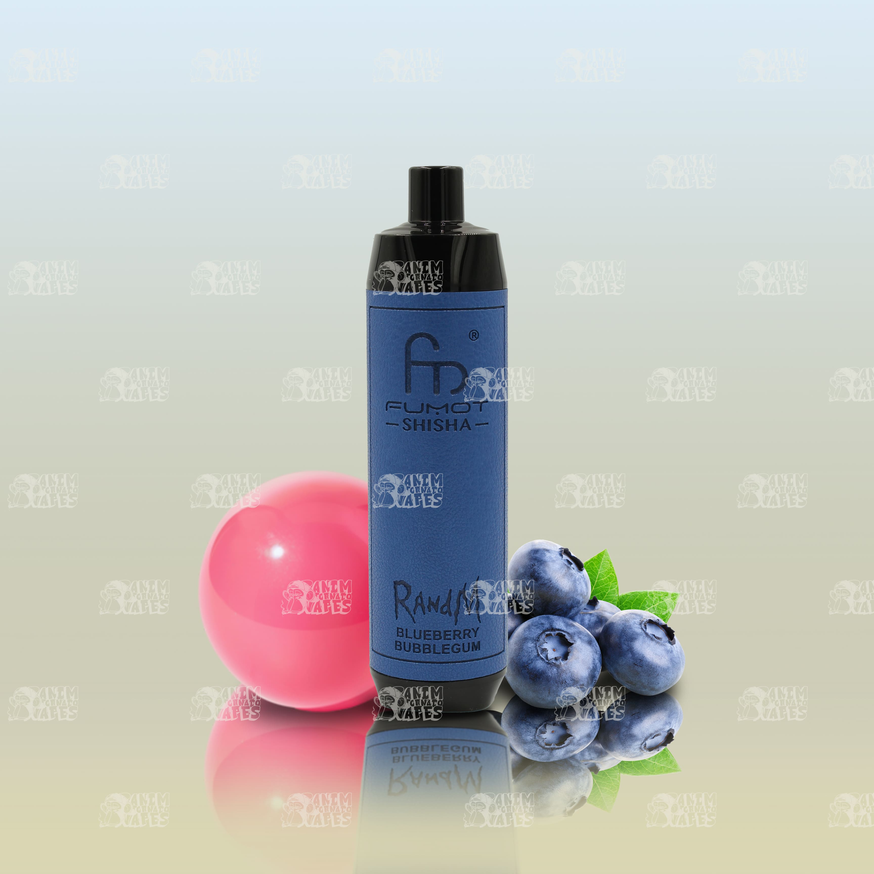 RandM Tornado 10000 Blueberry Bubblegum Heidelbeere Kaugummi Vape