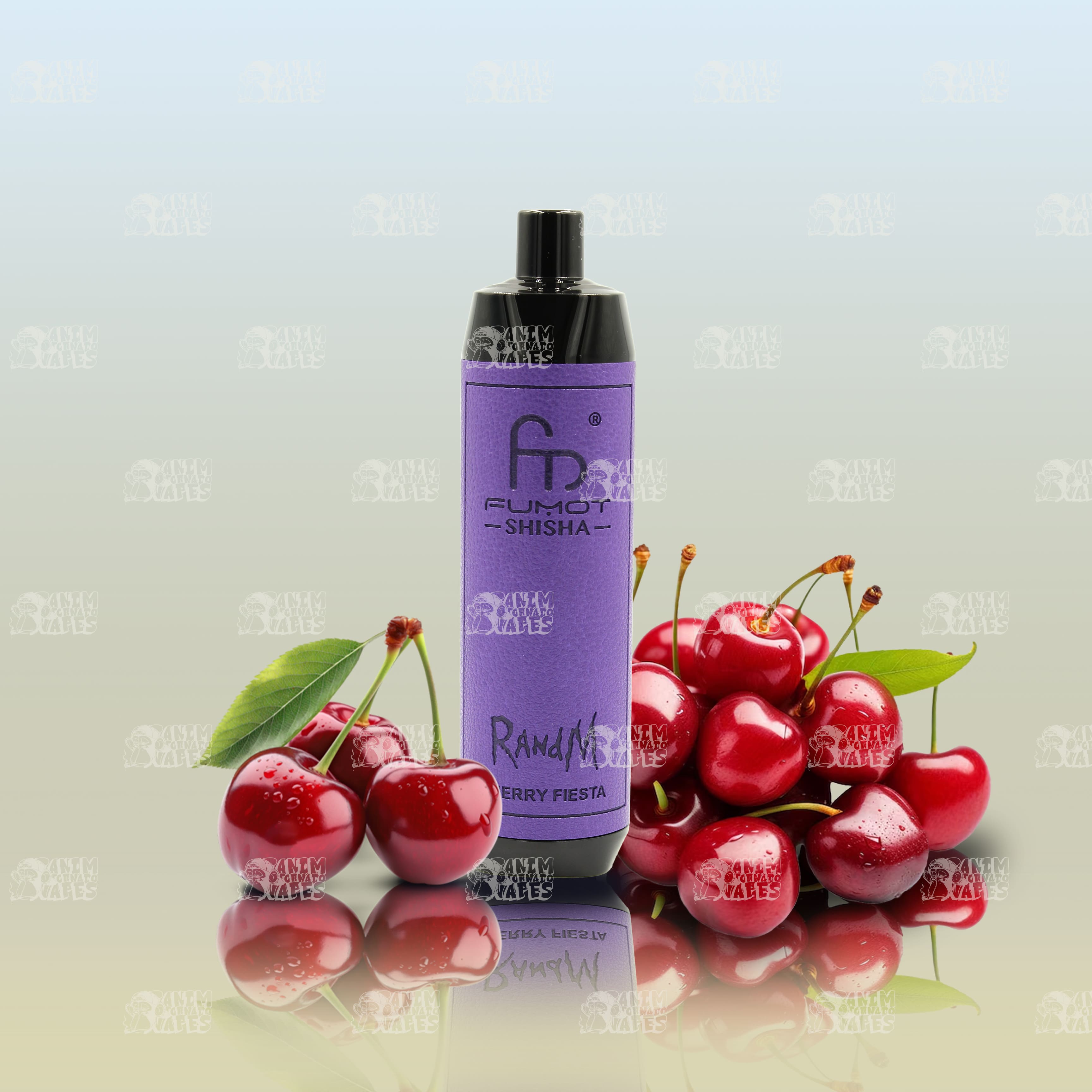RandM Tornado 10000 Cherry Fiesta Einweg-Vape mit 10000 Zügen und Mesh Coil