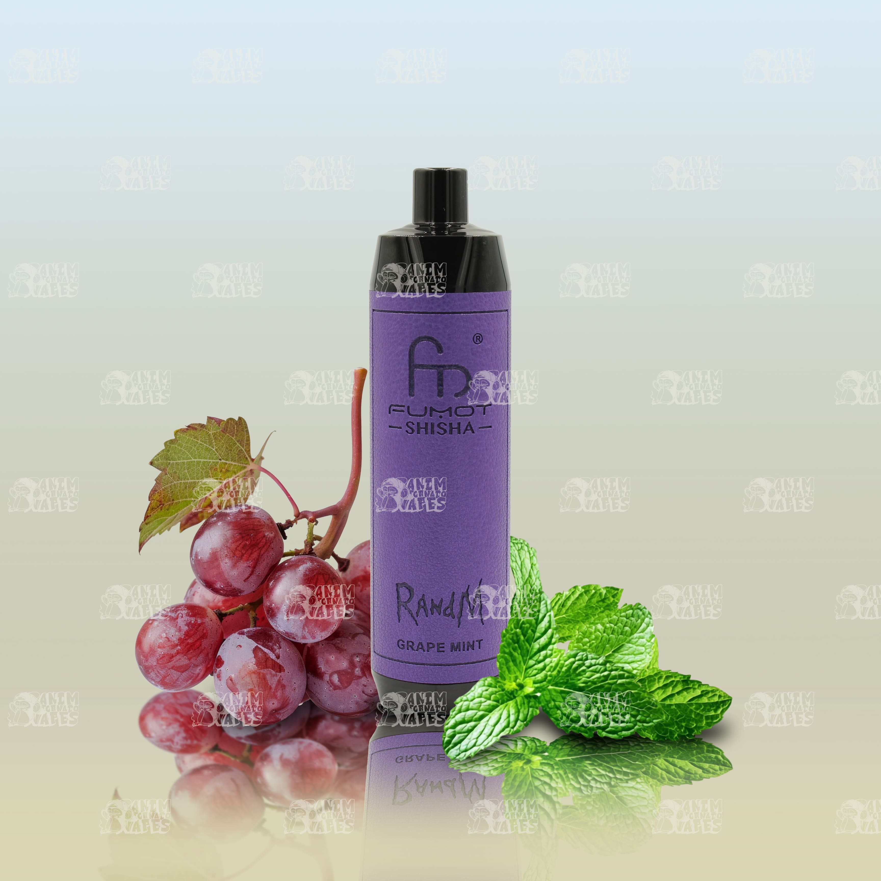 RandM Tornado 10000 Grape Mint Traube Minze Einweg Vape