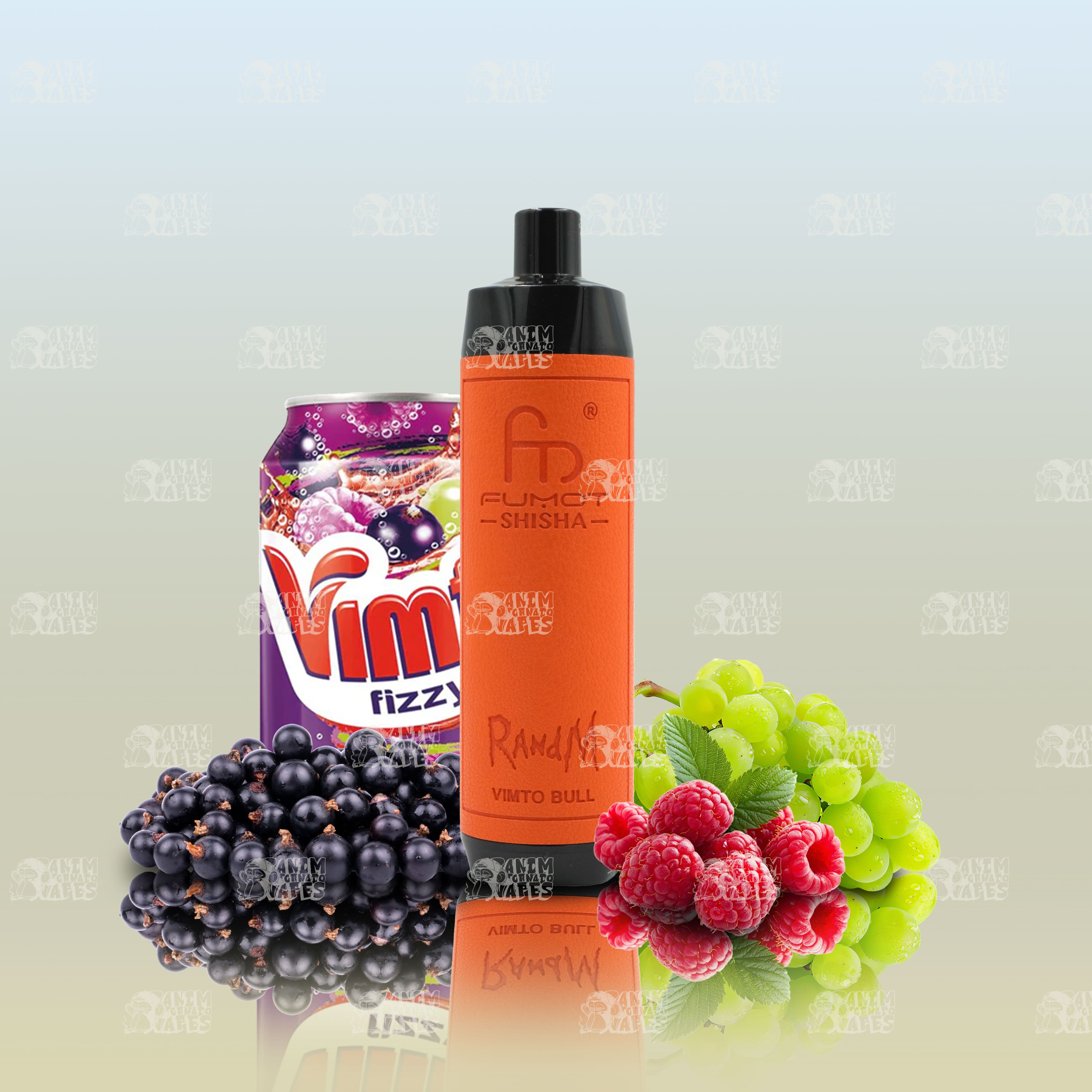 RandM Tornado Vape 10000 Vimto Bull mit fruchtig-süßem Energy-Geschmack