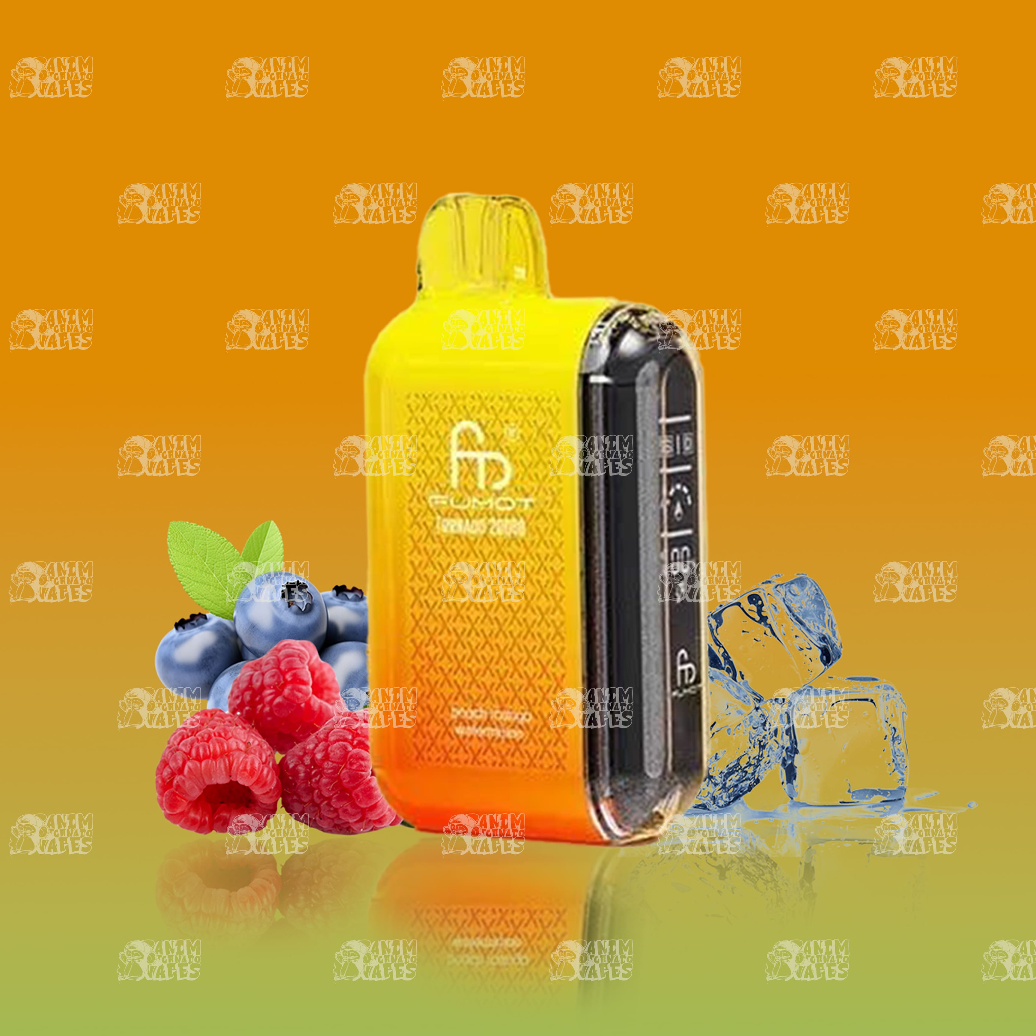 RandM Tornado 20000 Blueberry Sour Raspberry Einweg-Vape mit 20000 Zügen und Mesh Coil