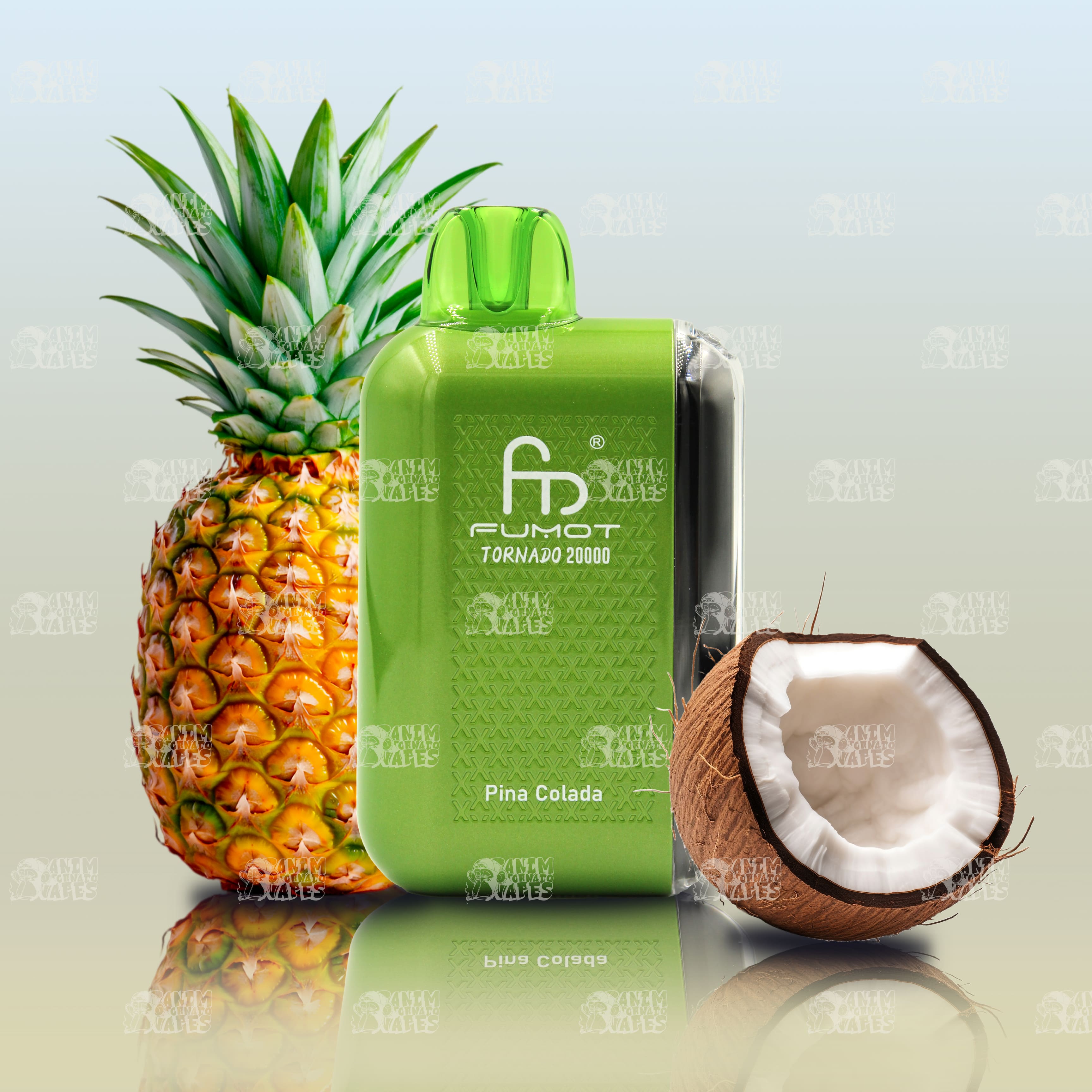 RandM Tornado 20000 Pina Colada Einweg-Vape mit 20000 Zügen und Mesh Coil
