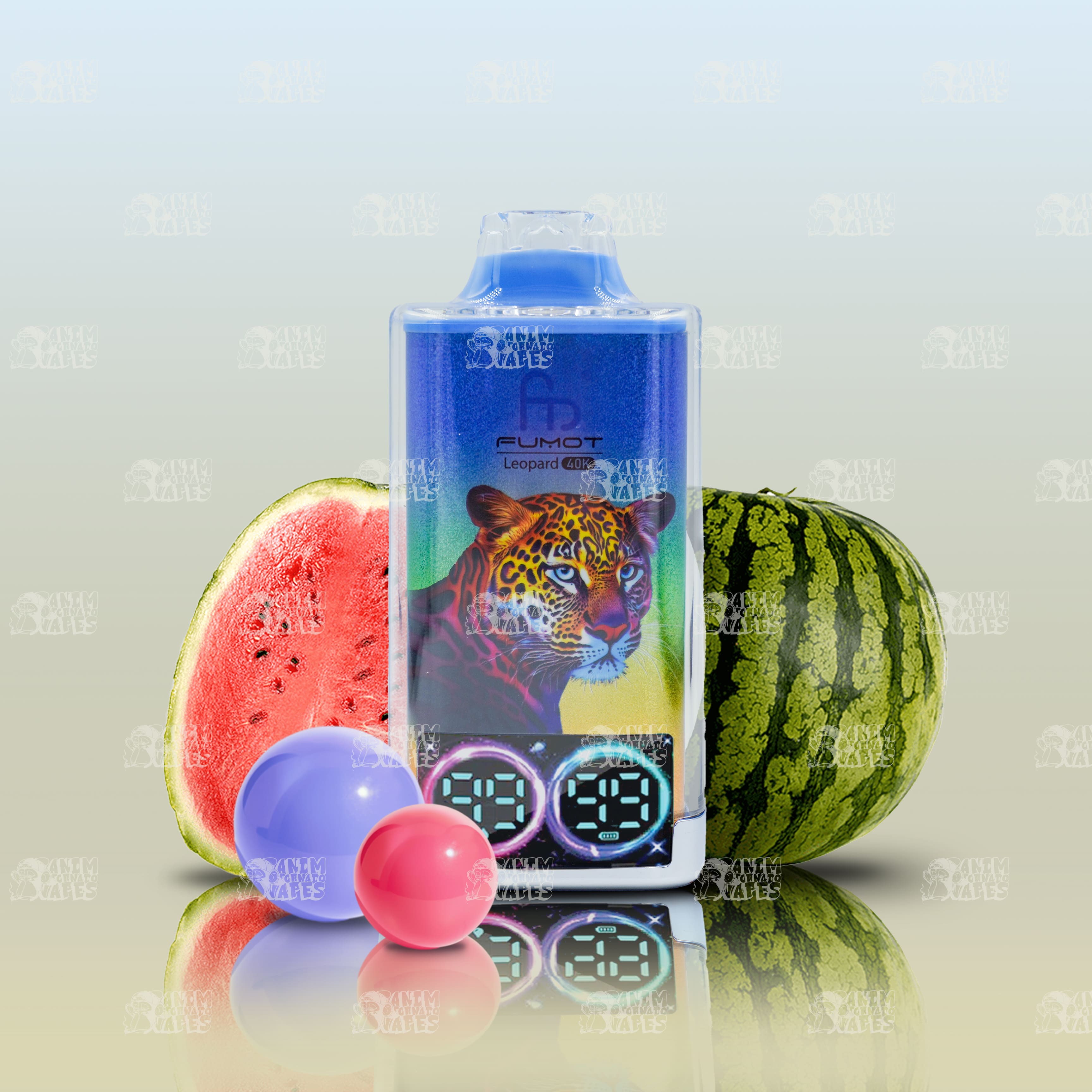 RandM Tornado 40000 Watermelon Bubblegum Einweg-Vape mit 40000 Zügen und Mesh Coil