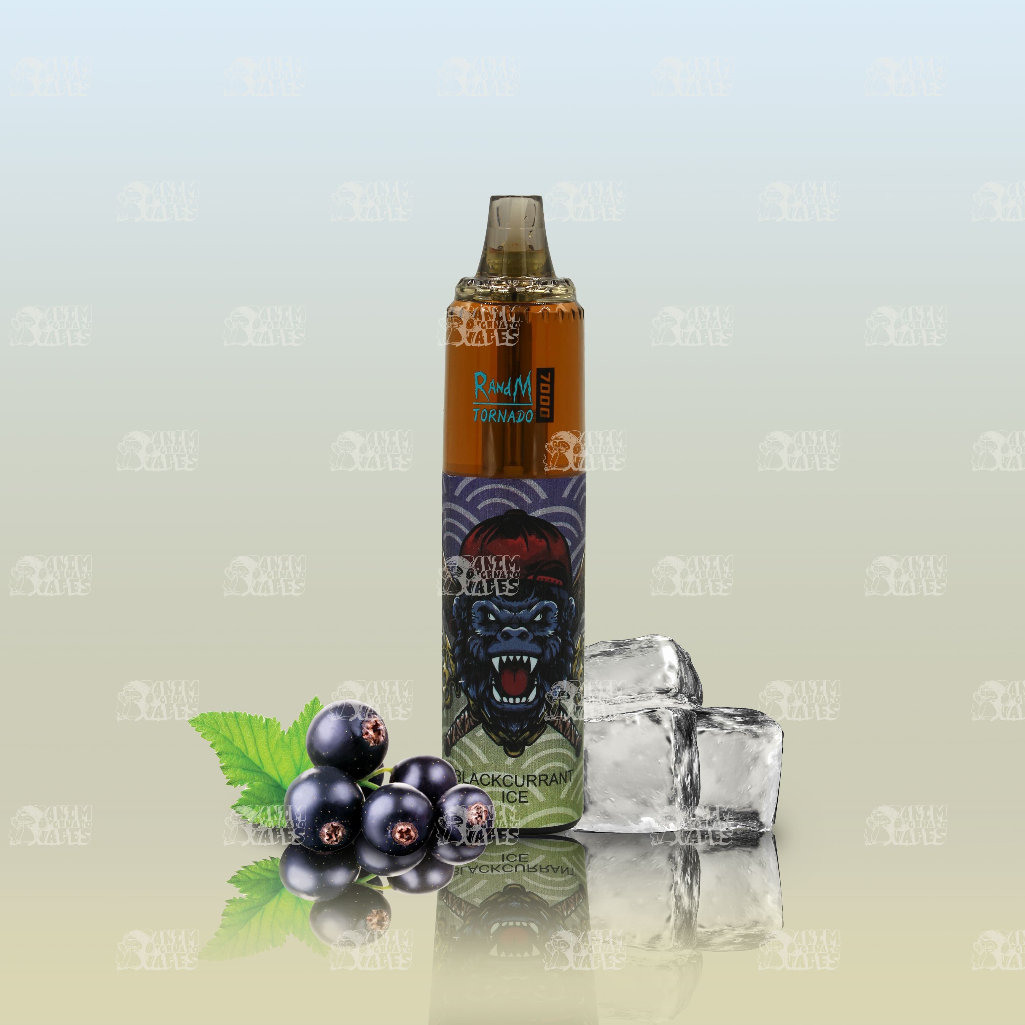 RandM Tornado 7000 Apple Berry Blast Einweg-Vape mit 7000 Zügen und Mesh Coil
