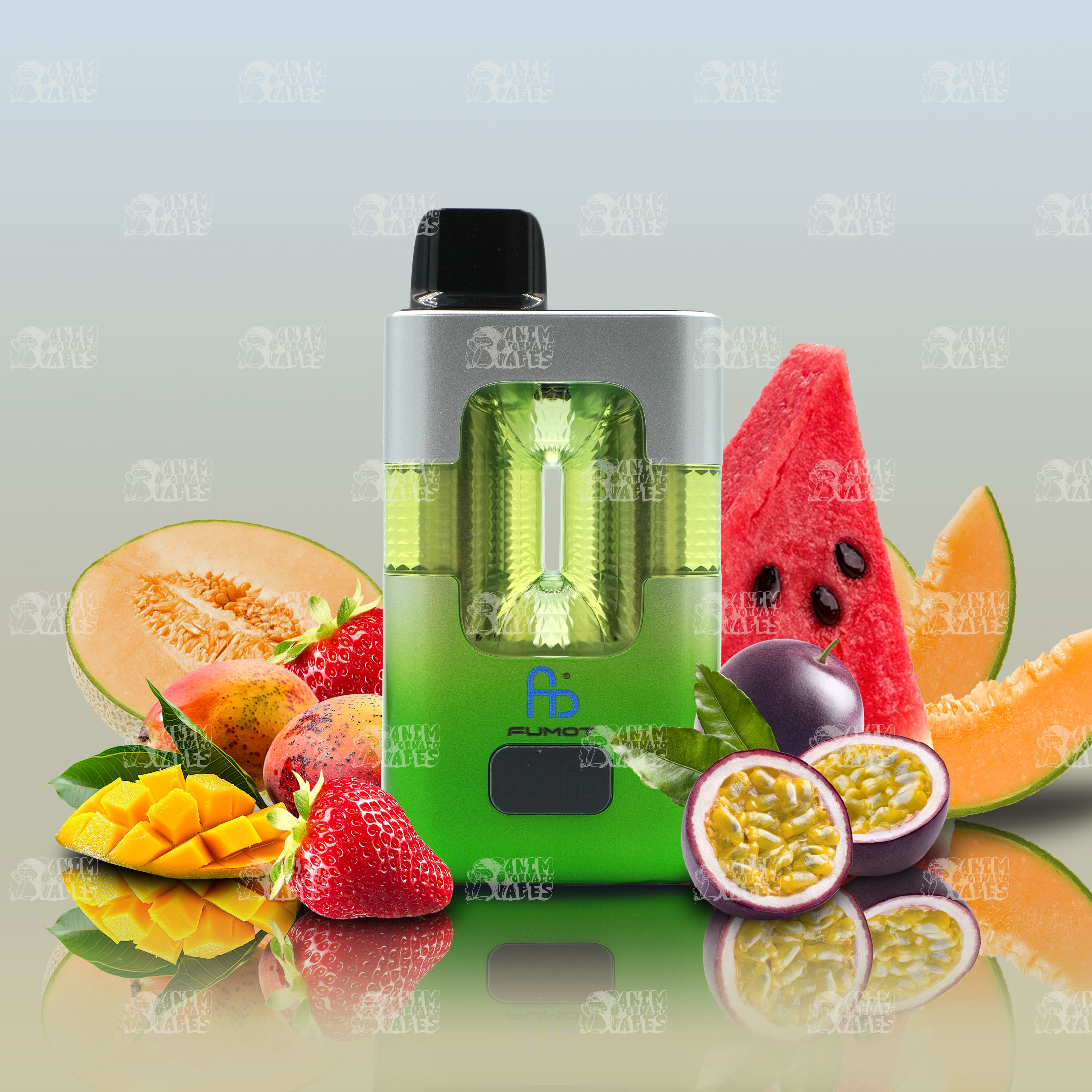 Fumot RandM Eco 2in1 50000 Lady Killer und Love 66 Einweg-Vape mit zwei Aromen und 50000 Zügen