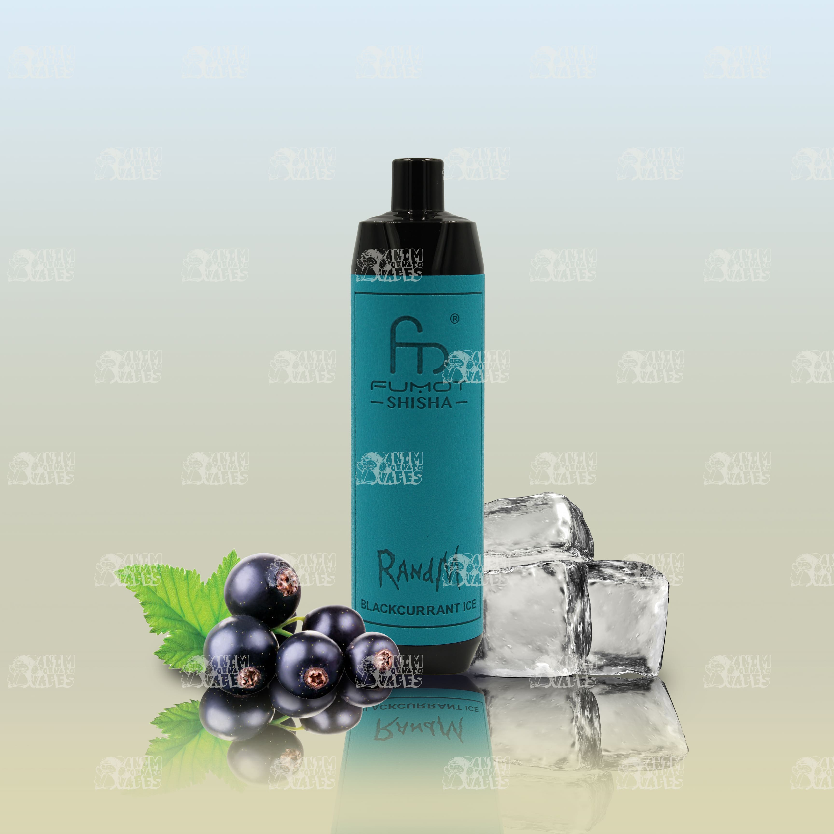 RandM Tornado 10000 Blackcurrant Ice Einweg-Vape mit 10000 Zügen und Mesh Coil
