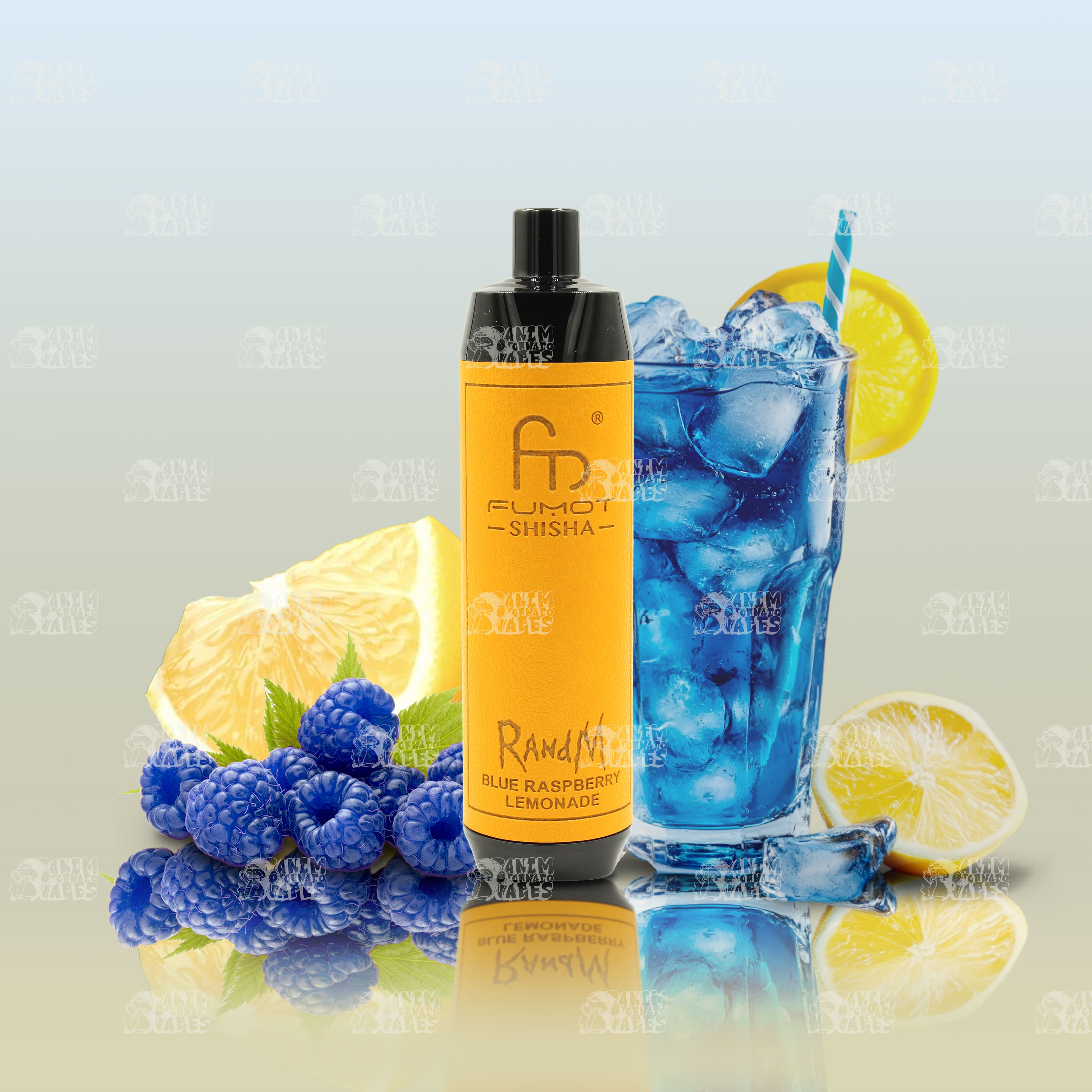 RandM Tornado 10000 Blue Raspberry Lemonade Einweg Vape