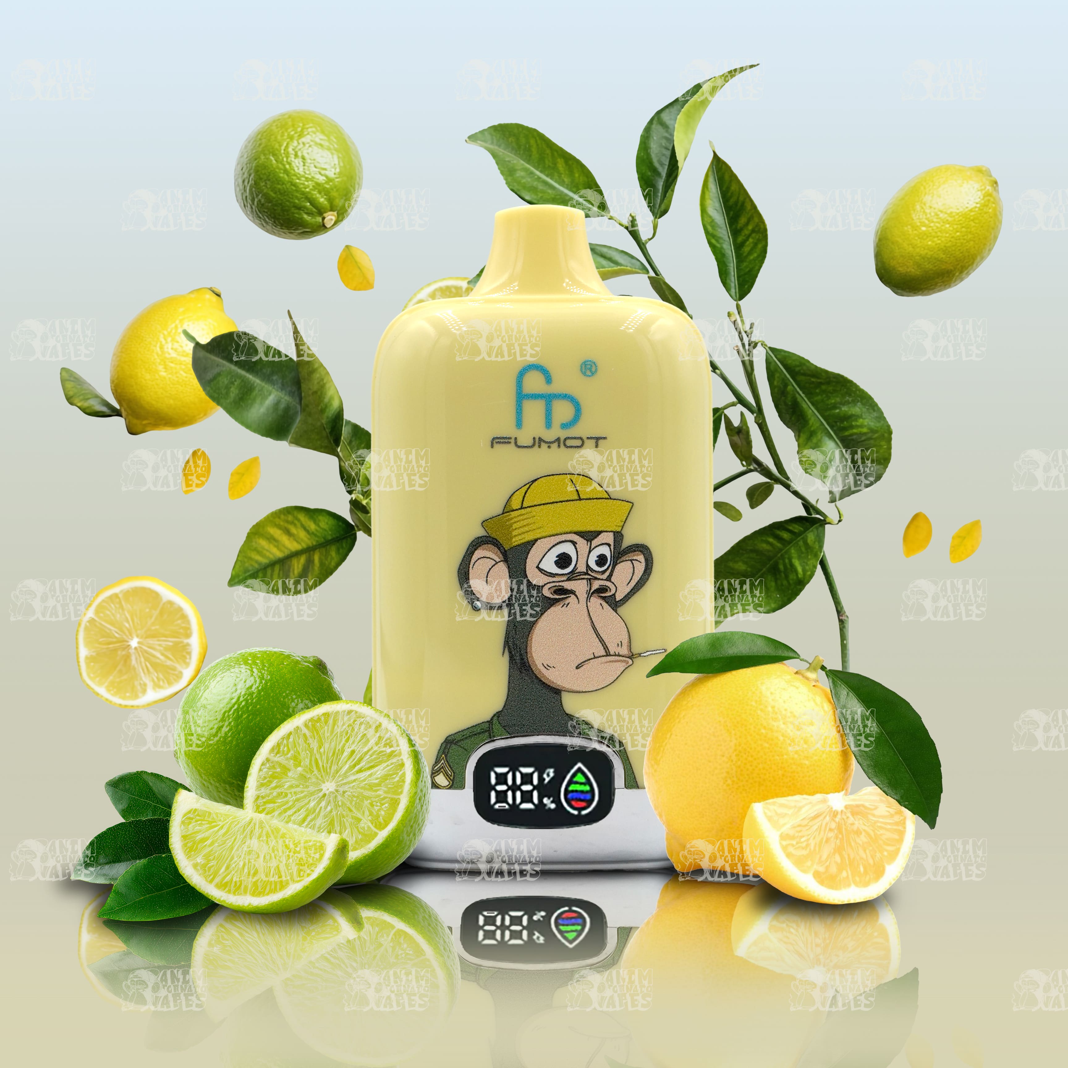 RandM Tornado 12000 Lemon Lime Zitrone Limette Einweg Vape