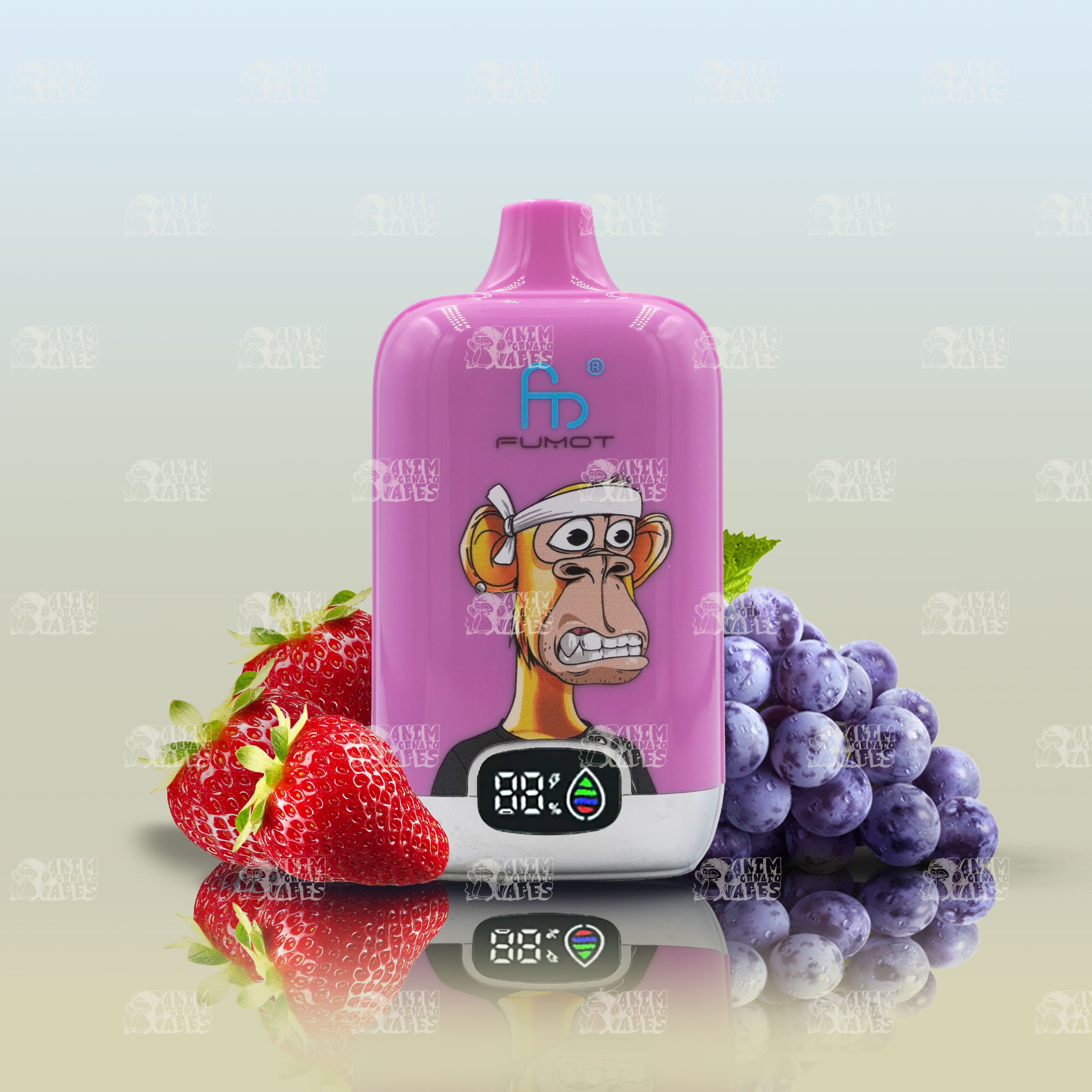 RandM Tornado 12000 Strawberry Grape Einweg E-Zigarette
