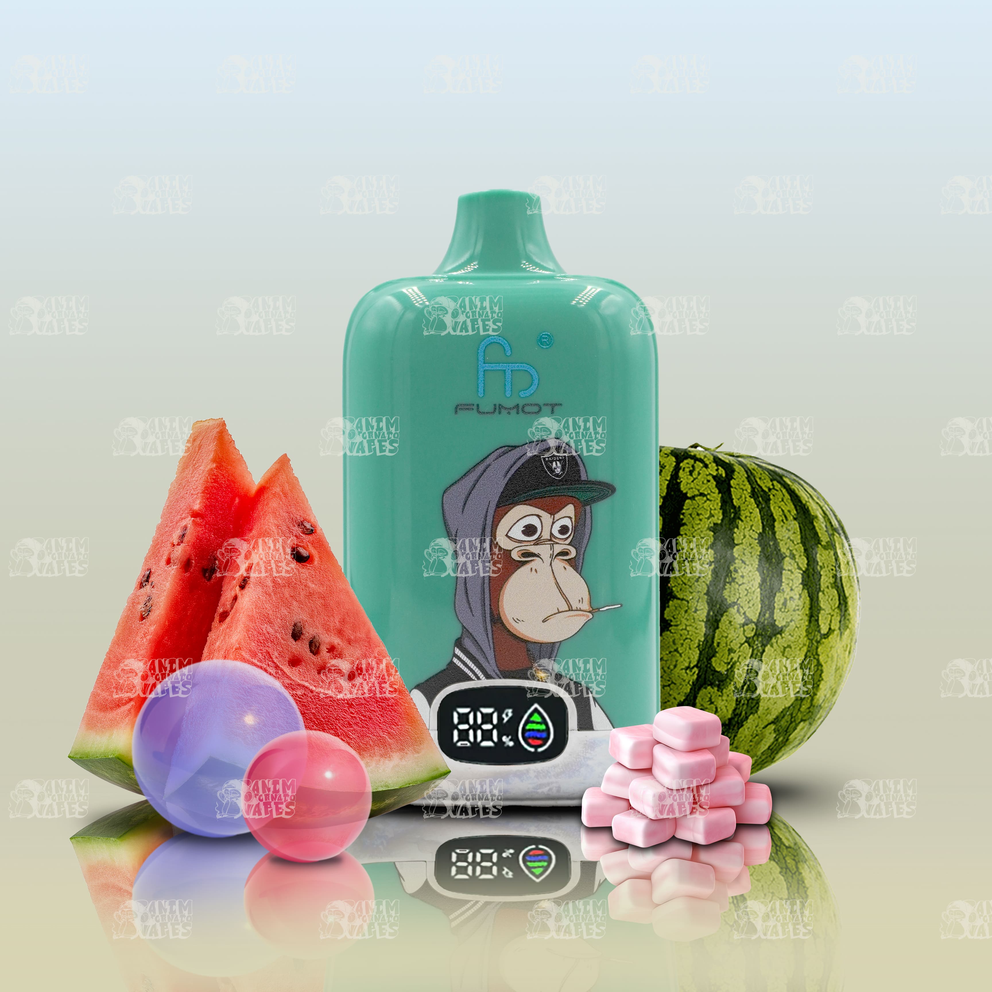 RandM Tornado 12000 Watermelon Bubblegum Einweg Vape