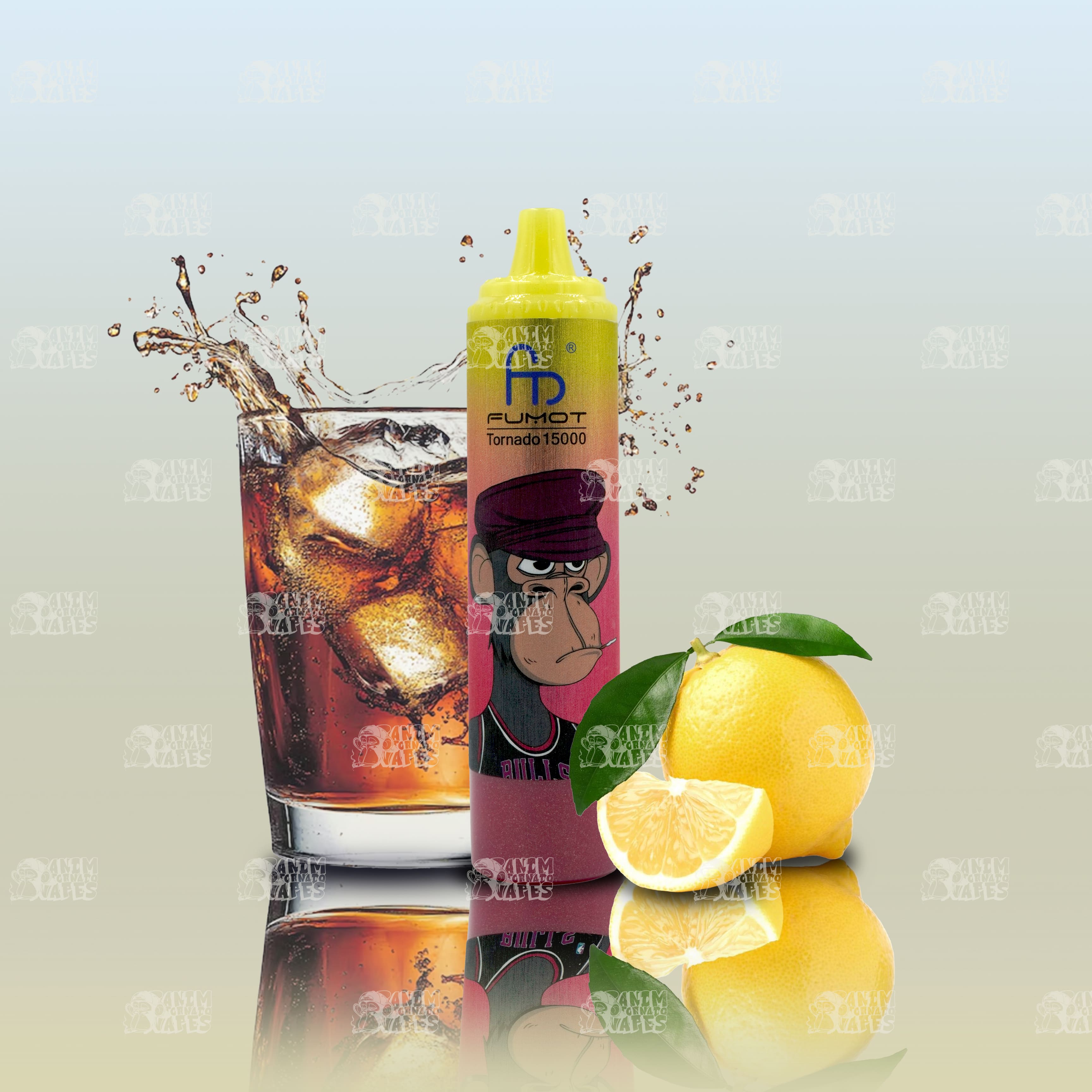 RandM Tornado Vape 15000 Cola Lemon mit frischem Cola-Zitronen-Geschmack