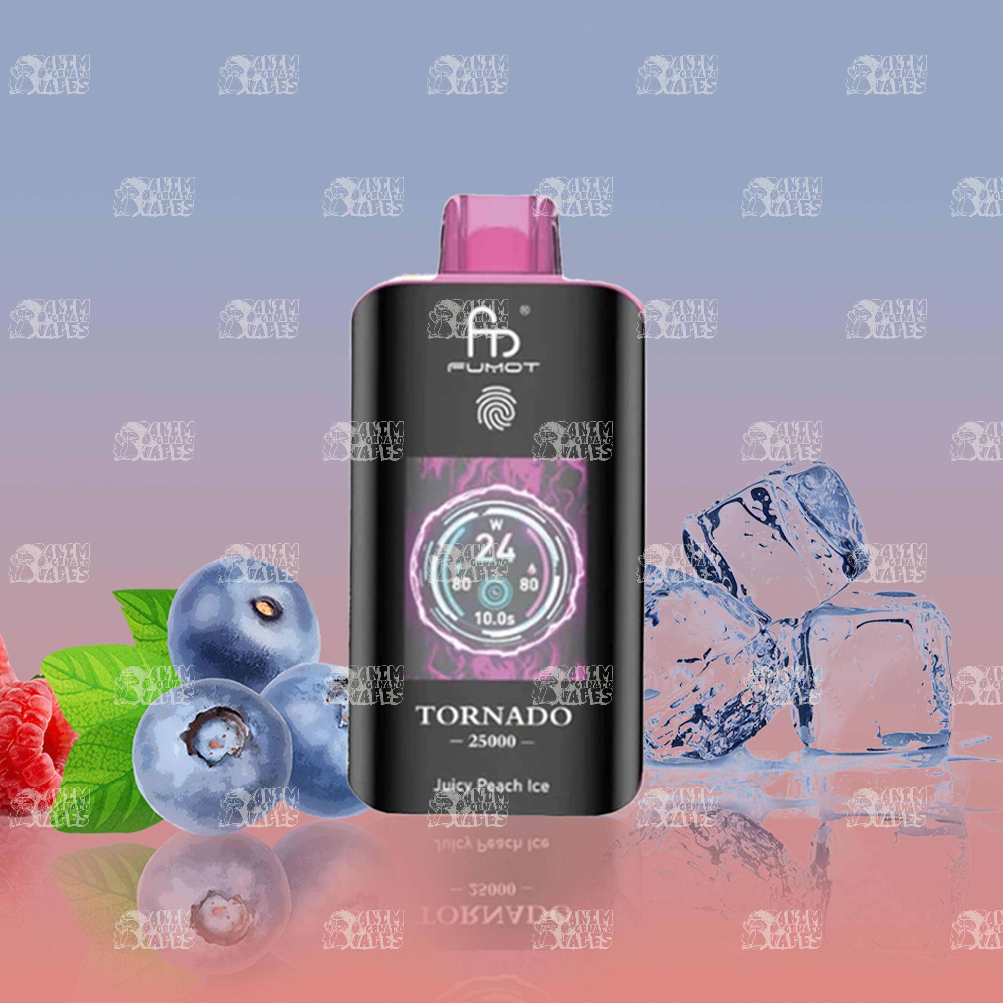 RandM Tornado 25000 Dr. Blue Einweg-Vape mit 25000 Zügen und Mesh Coil