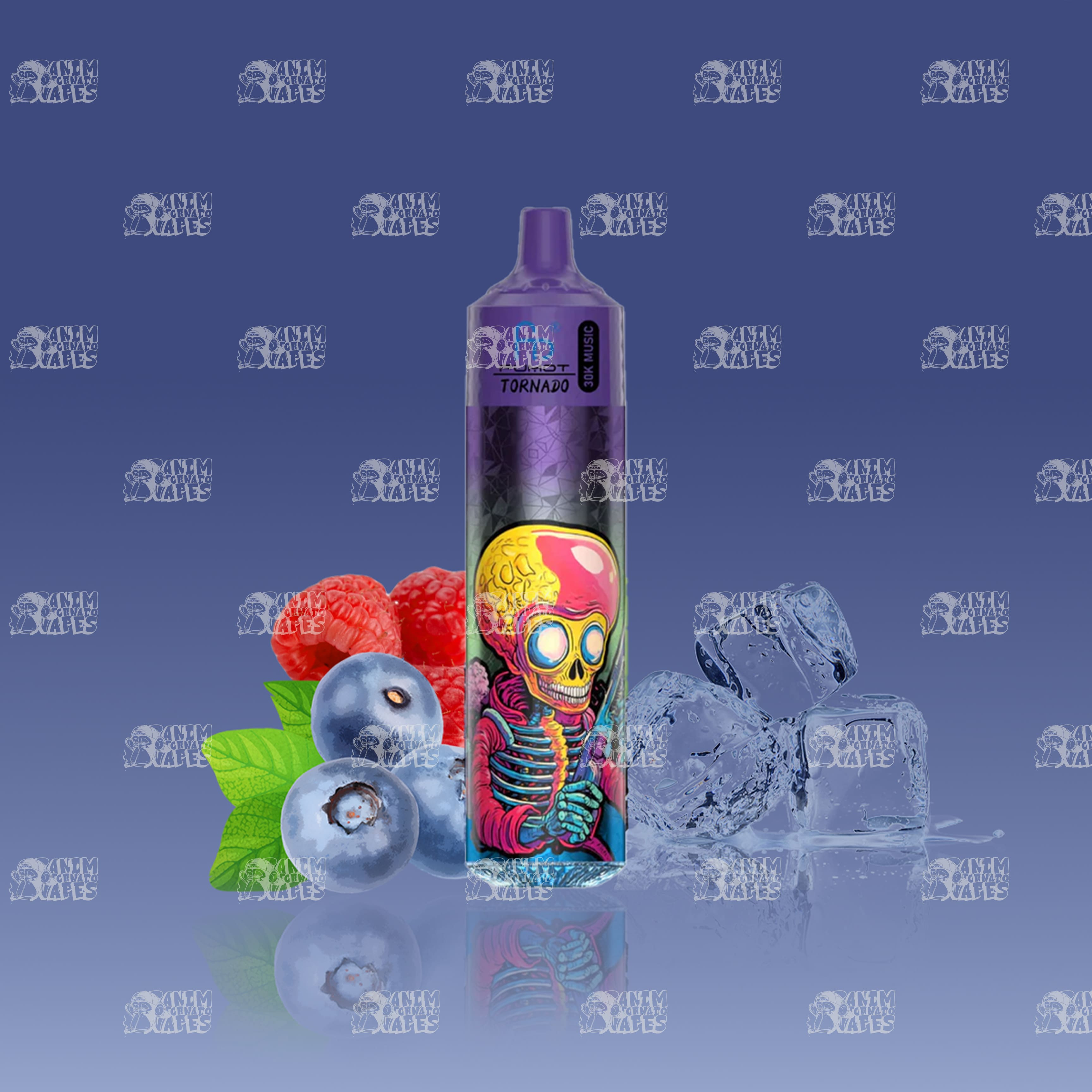RandM Tornado 30000 Dr. Blue Einweg-Vape mit 30000 Zügen und Mesh Coil