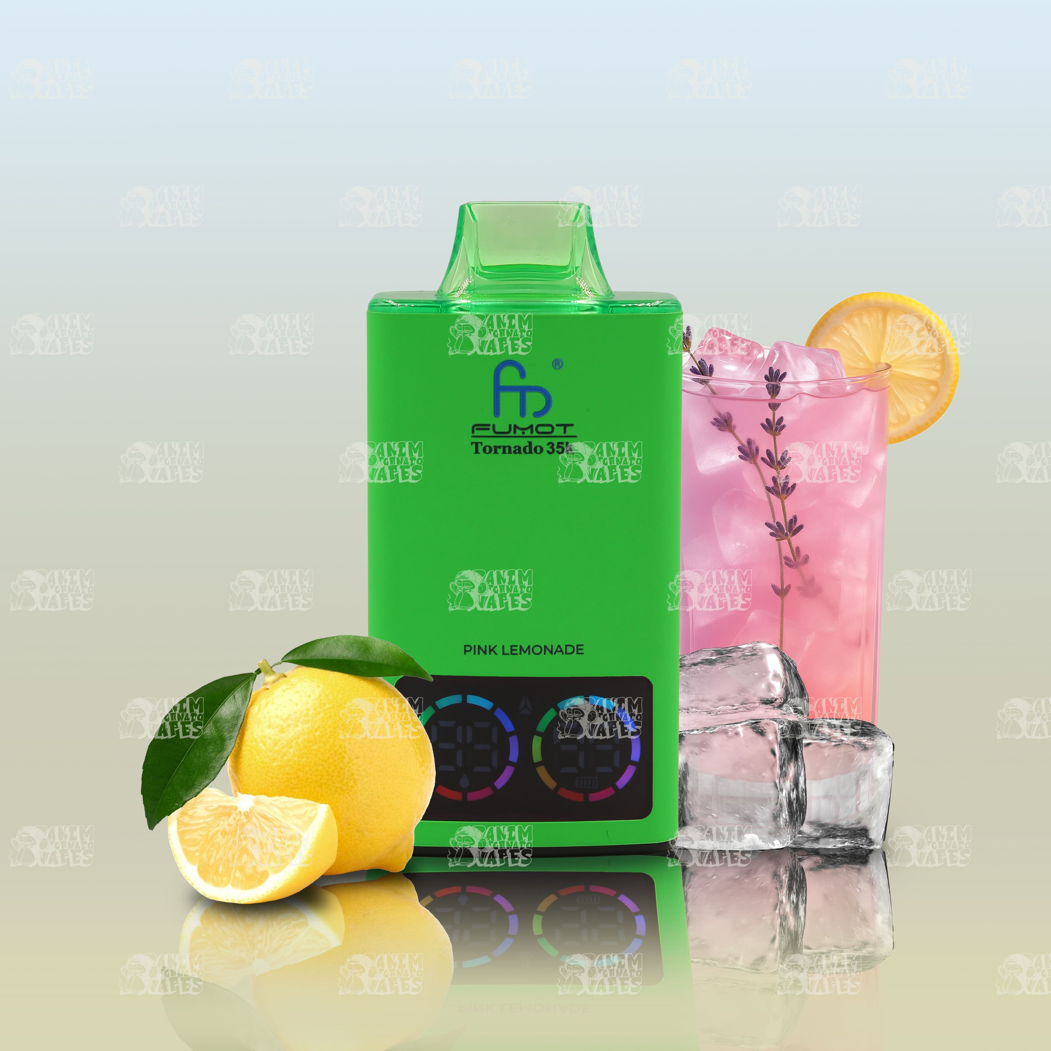 RandM Tornado 35000 Pink Lemonade Einweg-Vape mit 35000 Zügen und Mesh Coil